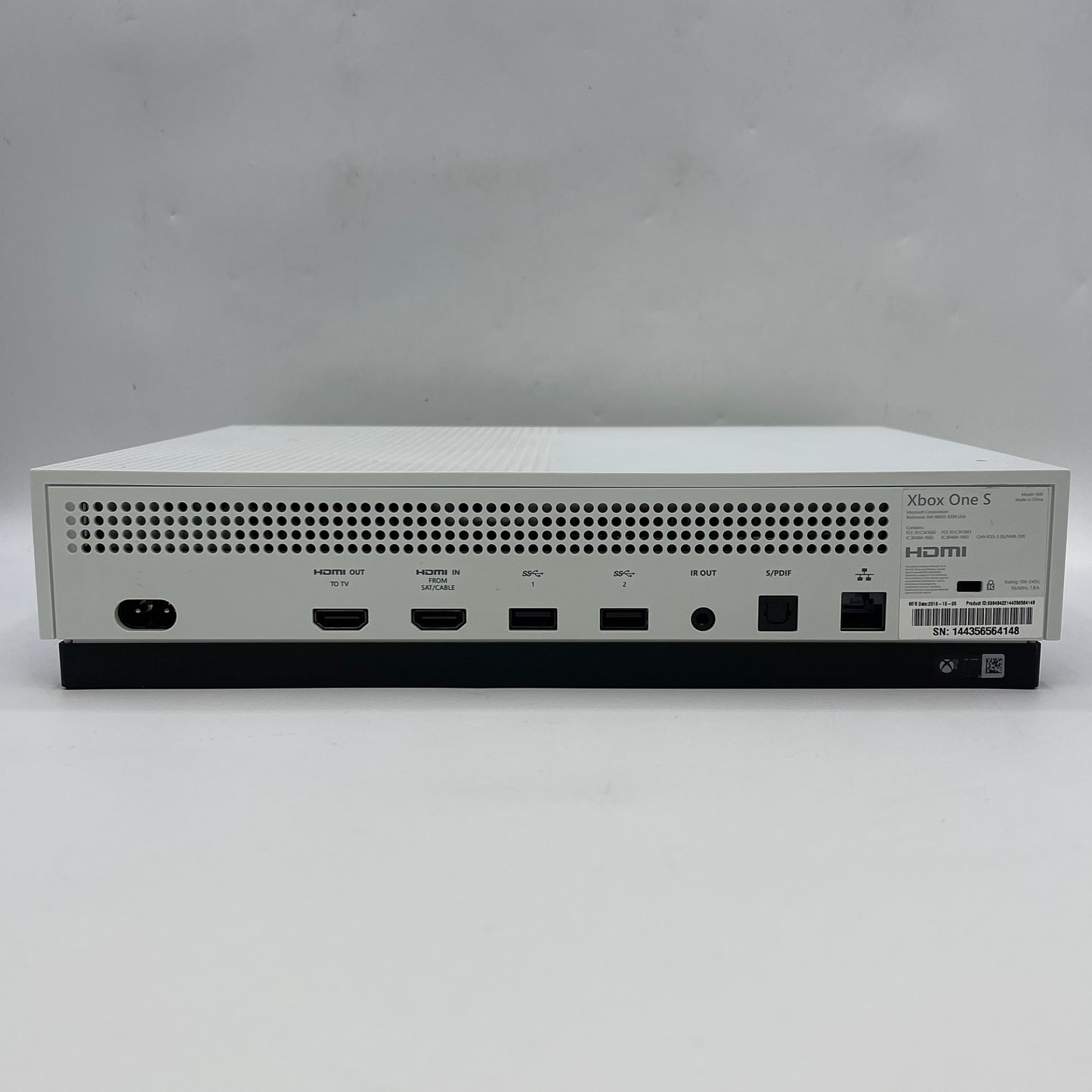 Microsoft Xbox One S 500GB Console Gaming System White 1681