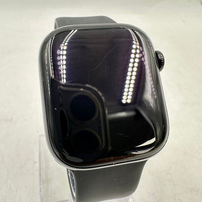 GPS Only Apple Watch Series 10 42MM Black Aluminum Black Sport Band