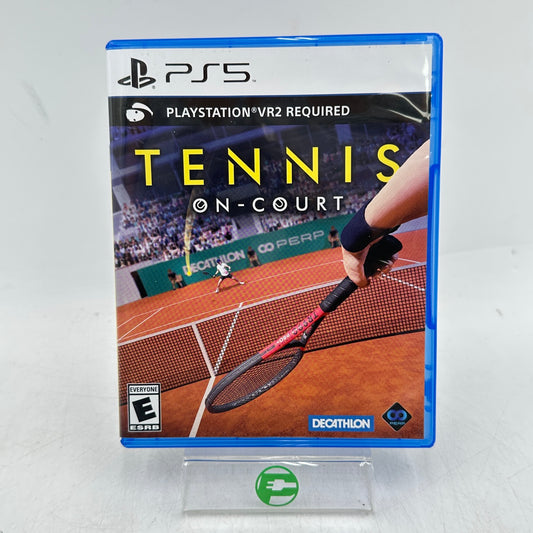 Tennis On-Court (Sony PlayStation 5 PS5, 2023)