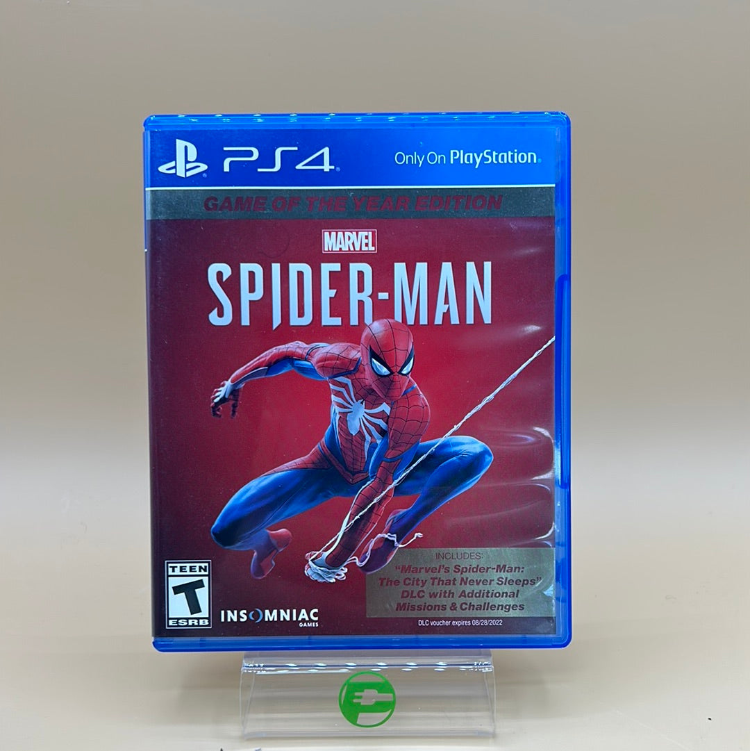 Marvel Spiderman  (Sony PlayStation 4 PS4,  2018)