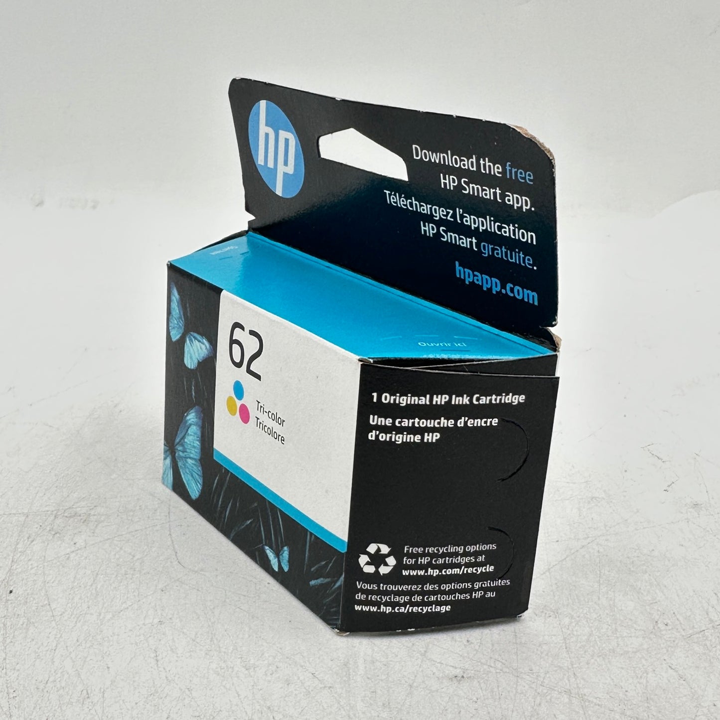 HP 62 Tri-color Ink Cartridge C2P06AN