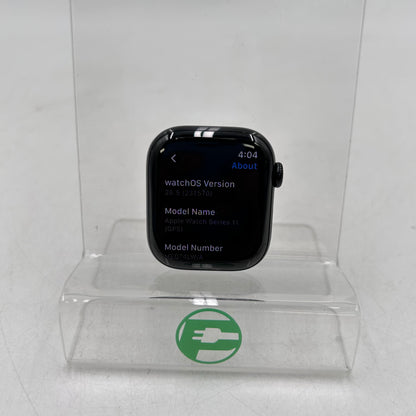 GPS Only Apple Watch Series 11 42MM Jet Black Aluminum MEQT4LW/A Watch Only