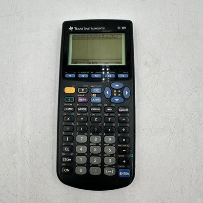 Broken Texas Instruments TI-89 Graphing Calculator Black