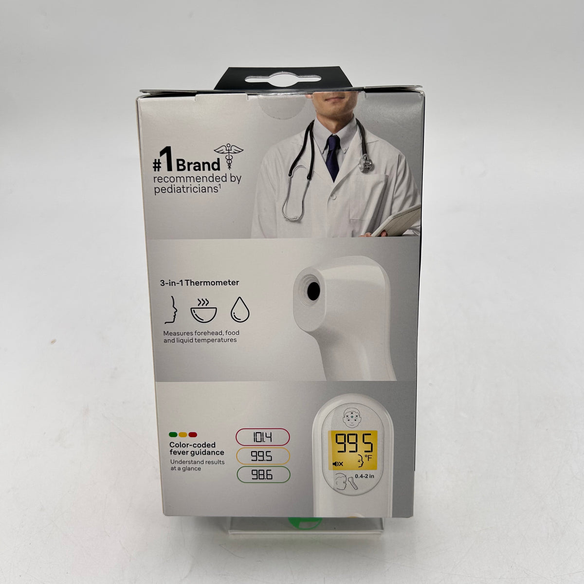 New Braun Sensian 4 No Touch 3-in-1 Thermometer BNT100USV2