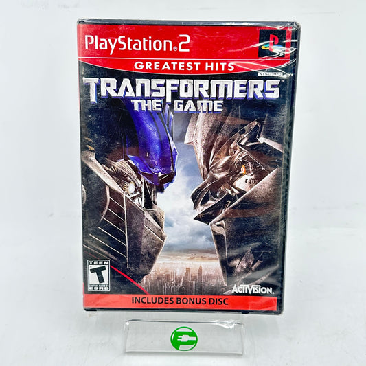 New Transformers : The Game (Sony PlayStation 2 PS2, 2007)