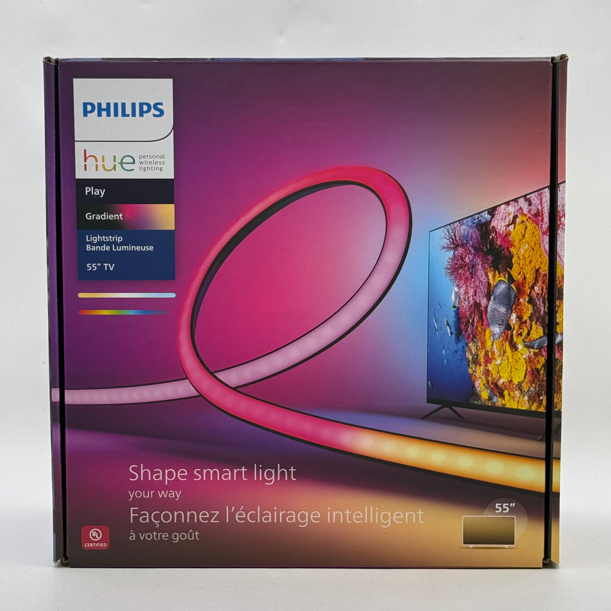 New Philips Hue Play Gradient Smart LED Light Strip 560409