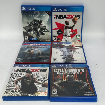 Lot of 7 Sony PlayStation 4 PS4 Games