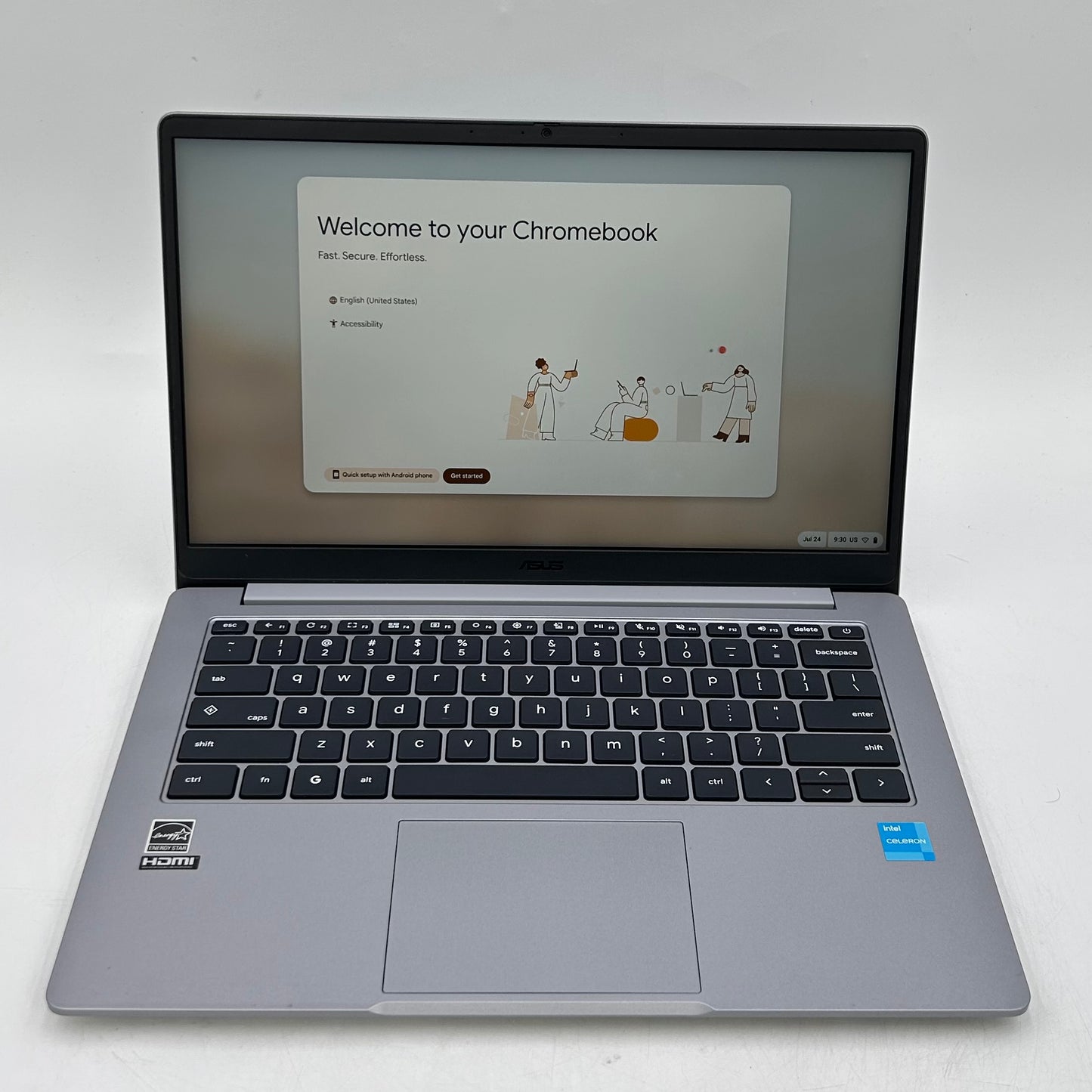 Asus Chromebook CX1 CX1405CKA-CL464 14" Celeron N4500 1.1GHz 4GB RAM 64GB SSD