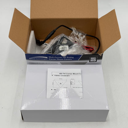 Speco Technologies Multi-Format HD Analog Corner Mount Camera CVC605CMT1