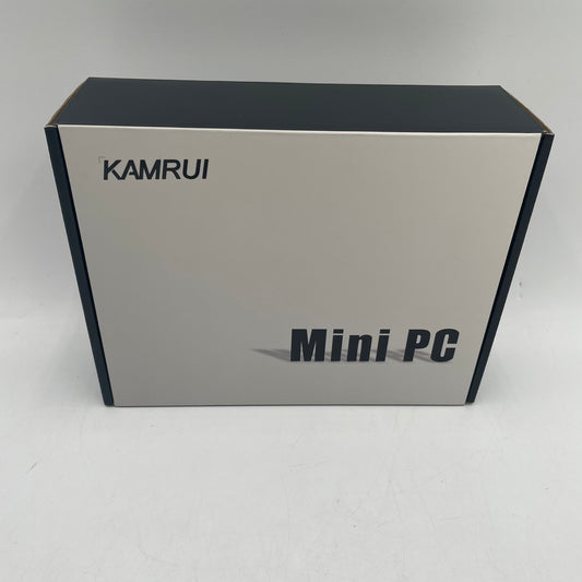 New KAMRUI AK2 Plus Mini PC CMNAK2PLAUS1650 Celeron J4125 2.0GHz 16GB RAM 512GB