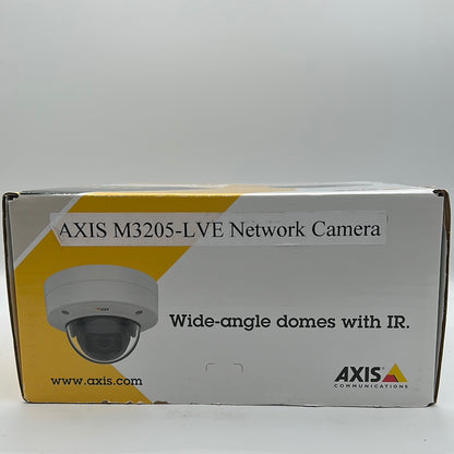 New Axis M3205-LVE Wide Angle Dome Network Camera With IR 01517-001