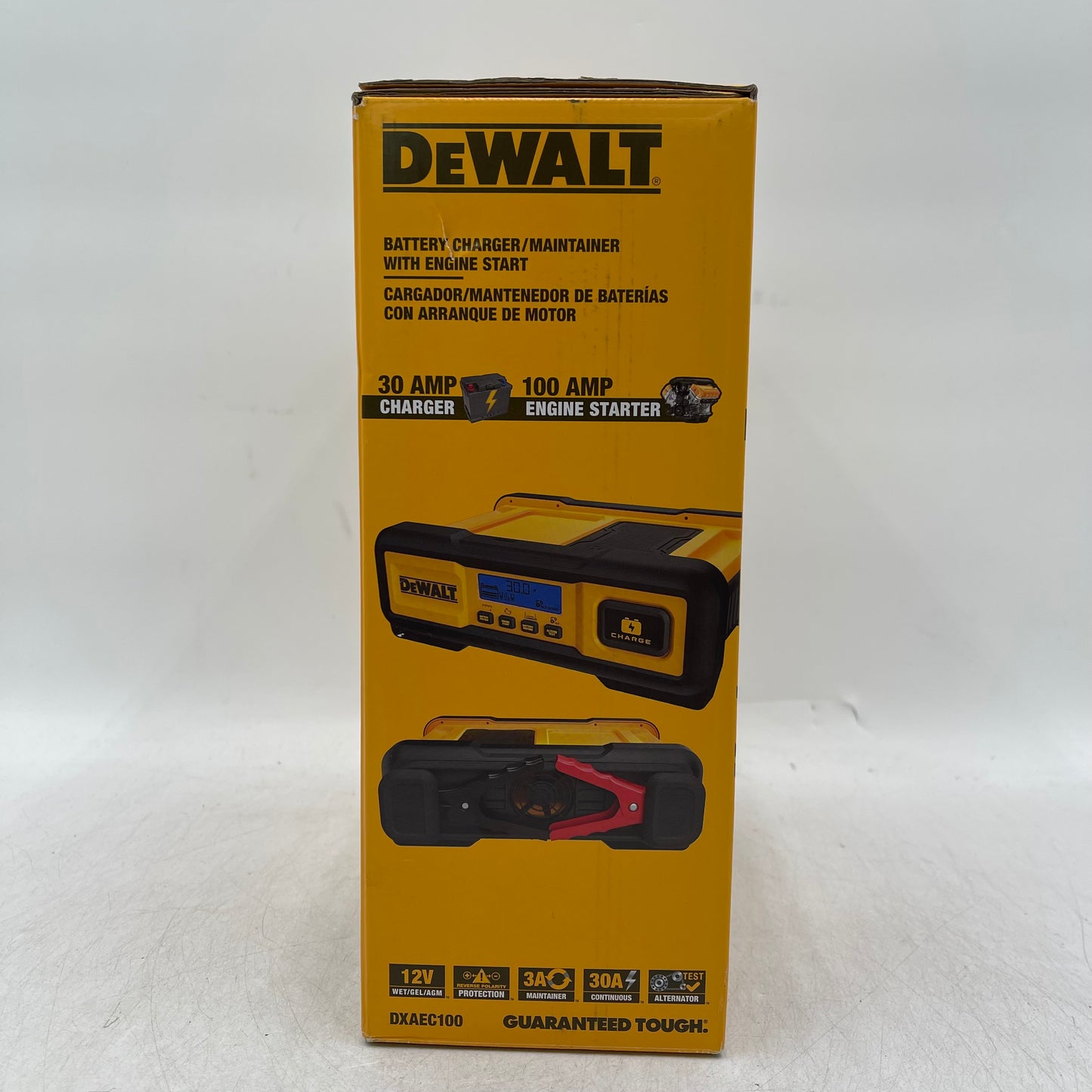 New DeWalt DXAEC100 Battery Charger/Maintainer with Engine Start