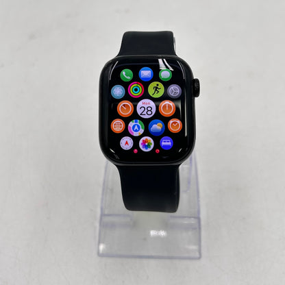 GPS Only Apple Watch Series 10 42MM Black Aluminum Black Solo Loop MWWX3LW/A