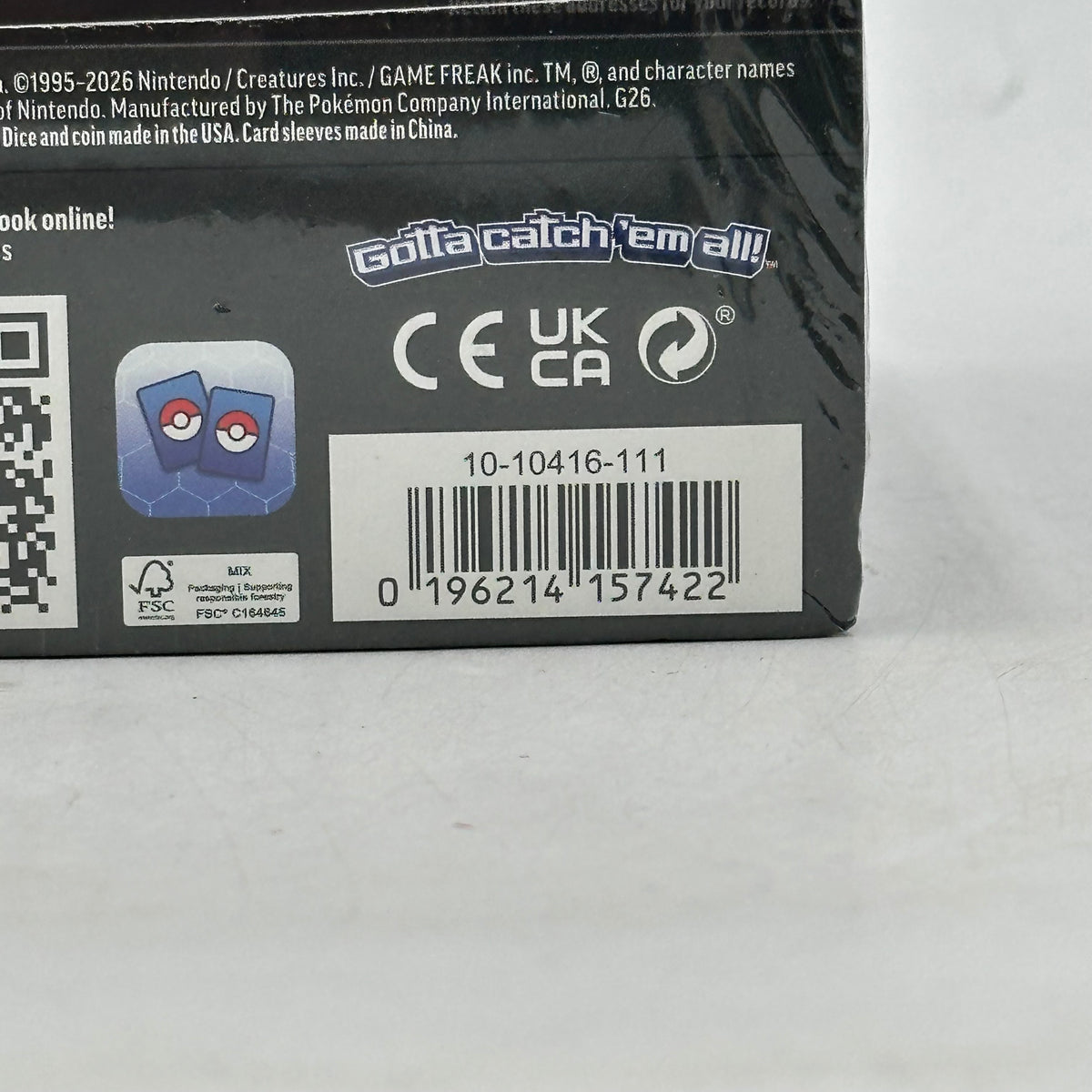 New Pokemon TCG Mega Evolution: Pitch Black Elite Trainer Box
