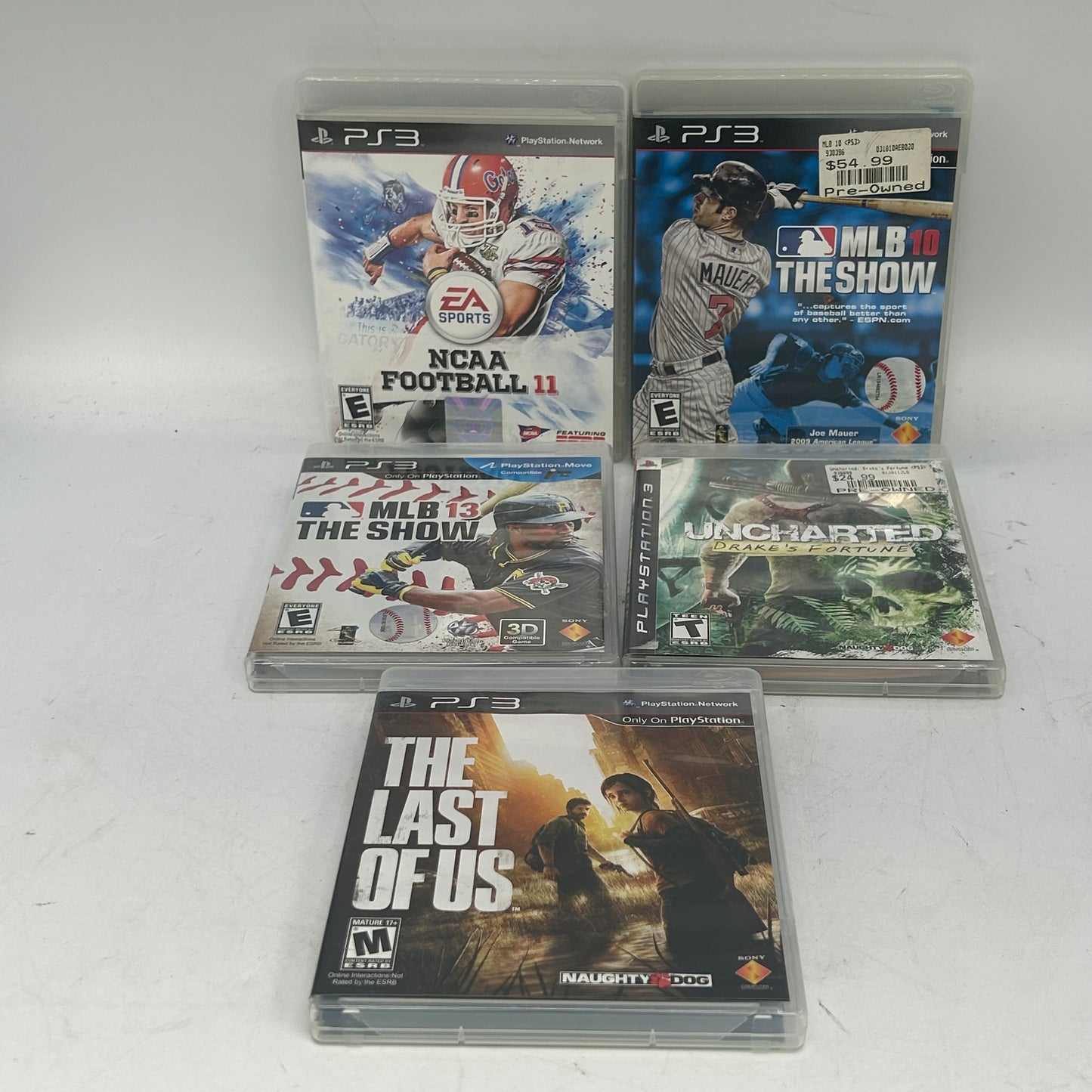 Lot of 5 Sony PlayStation 3 PS3 Games