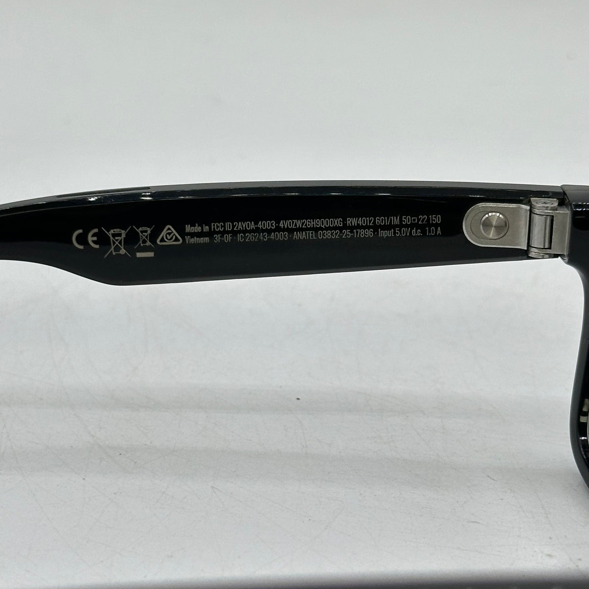 Ray-Ban Meta Wayfarer Gen 2 Shiny Black Transitions RW4012 601/1M Smart Glasses