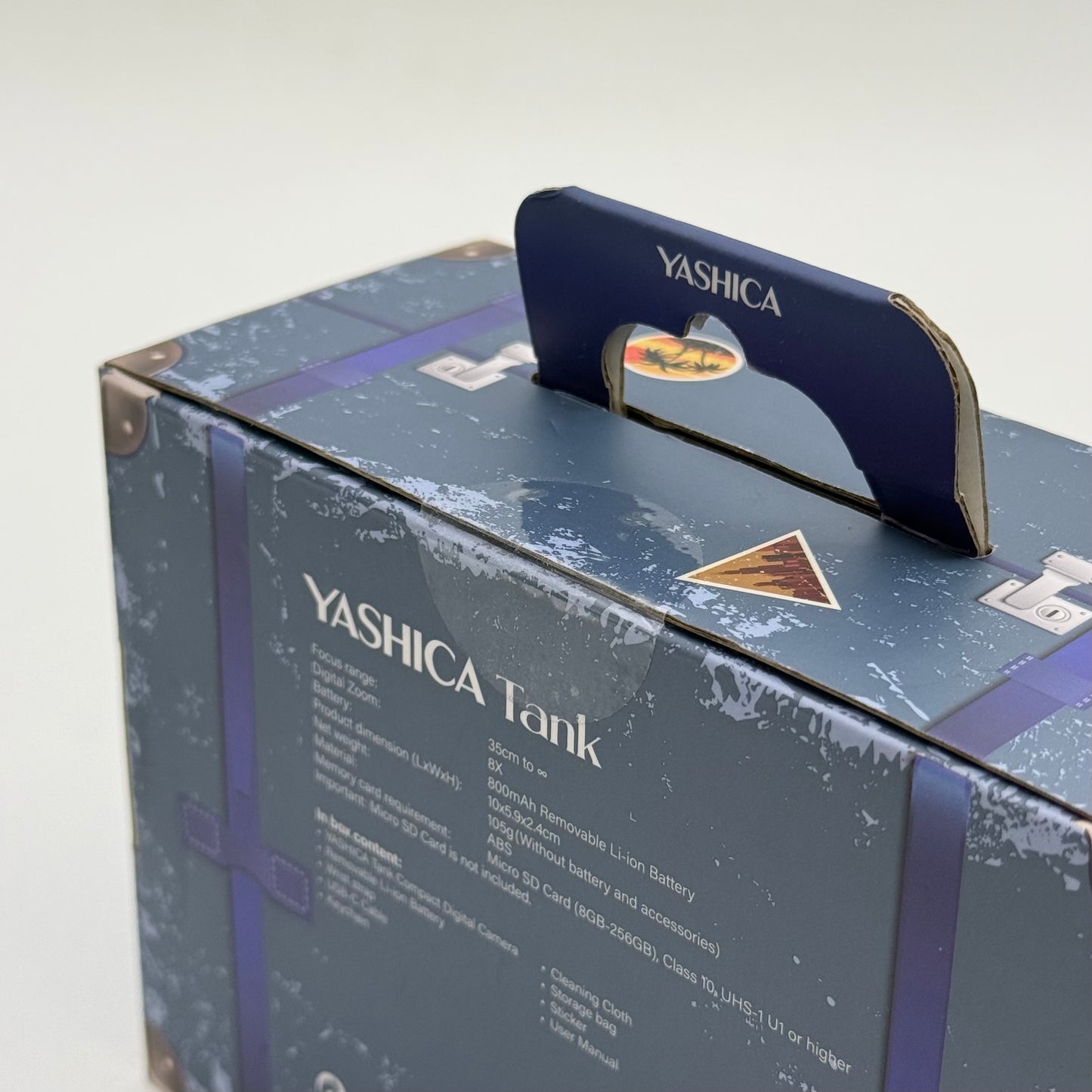 New Yashica Tank 12.0MP Compact Digital Camera YAS-DGCMTK-BL
