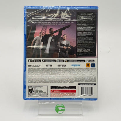 New Grand Theft Auto V (PlayStation 5 PS5, 2022)