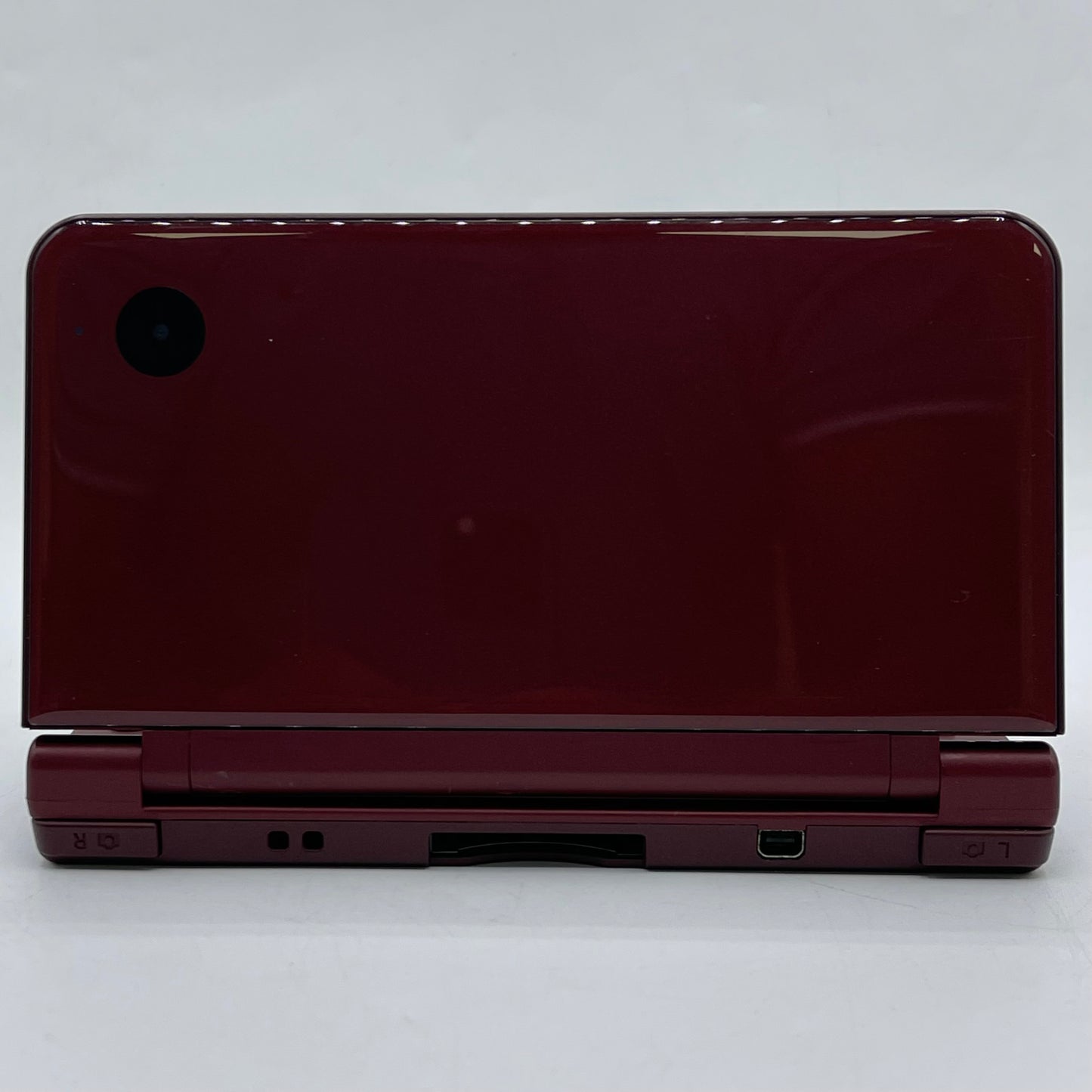 Broken Nintendo DSi XL Handheld Game Console TWL-001 Burgundy Power Issue