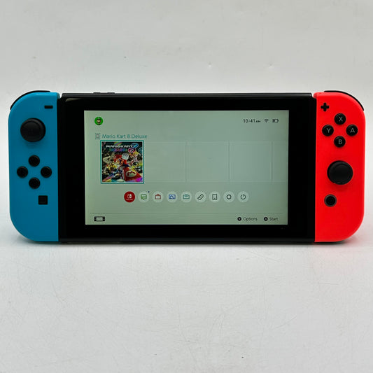 Nintendo Switch v2 Console Gaming System HAC-001(-01) Red/Blue