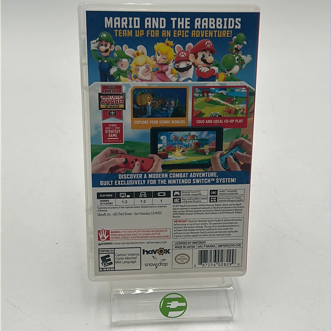 Mario + Rabbids Kingdom Battle  (Nintendo Switch,  2017)