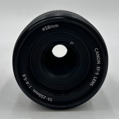 Canon EF-S Telephoto 55-250mm f/4.5-5.6 IS Zoom Lens
