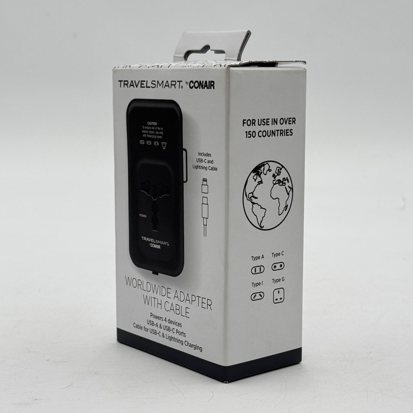 New Travelsmart Worldwide Adapter With Cable