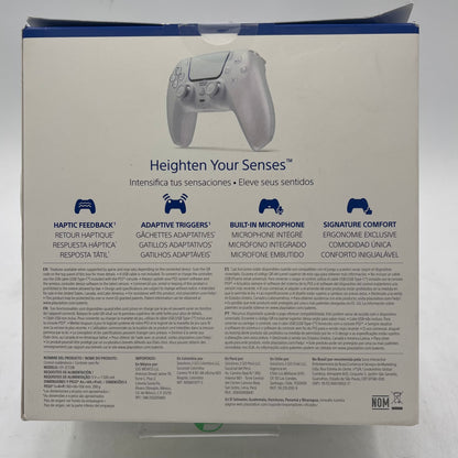 New Sony PlayStation 5 PS5 DualSense Wireless Controller Chroma Pearl CFI-ZCT2W