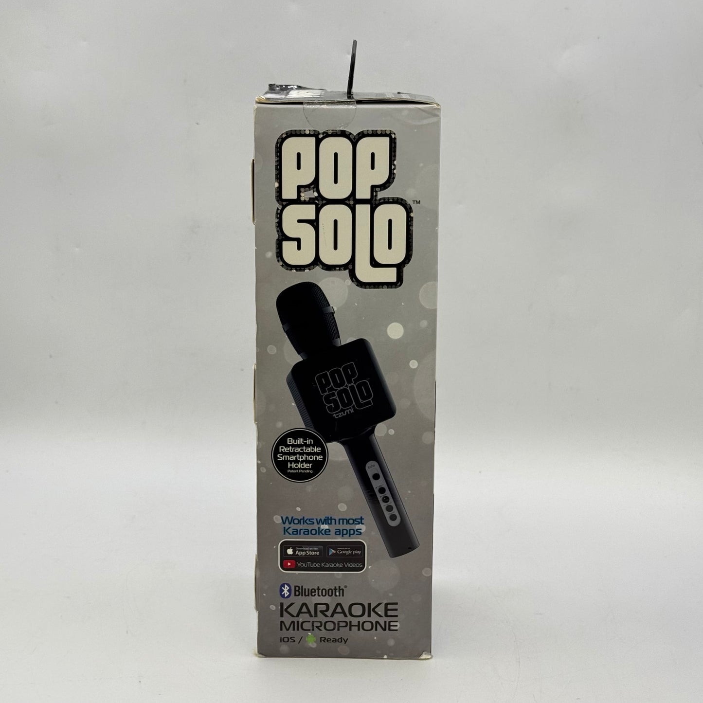 New Tzumi PopSolo Professional Bluetooth Karaoke Microphone Mixer