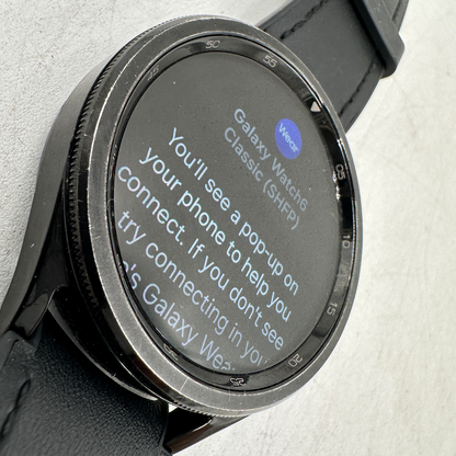 Factory Unlocked Samsung Galaxy Watch6 Classic Aluminum SM-R965U