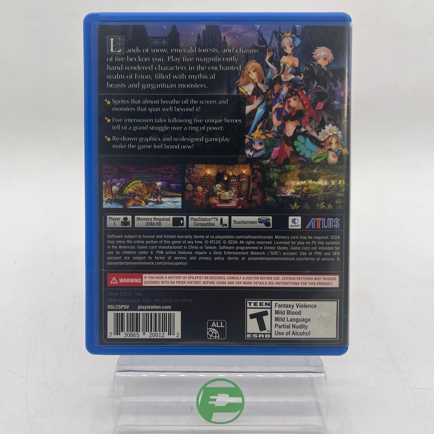 Odin Sphere: Leifthrasir (Sony PlayStation Vita PS Vita, 2016)