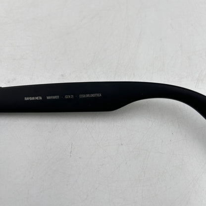 Ray-Ban Meta Wayfarer Gen 2 Matte Black Transitions RW4012 601SSB Smart Glasses