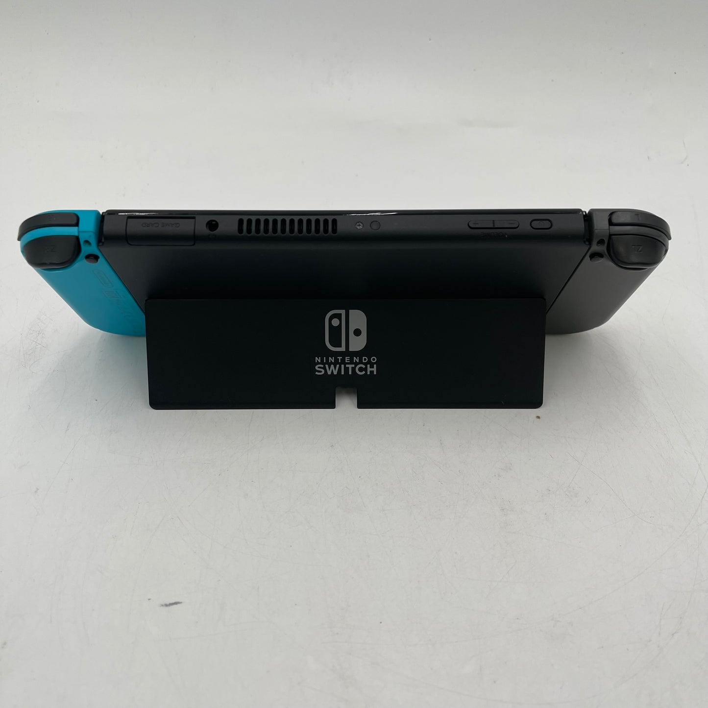 Nintendo Switch OLED Console Gaming System HEG-001 Gray/Blue
