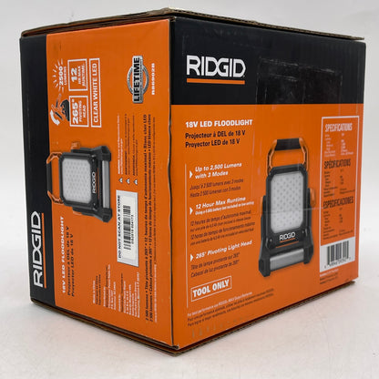 New Rigid R86902B 18V Led FloodLight