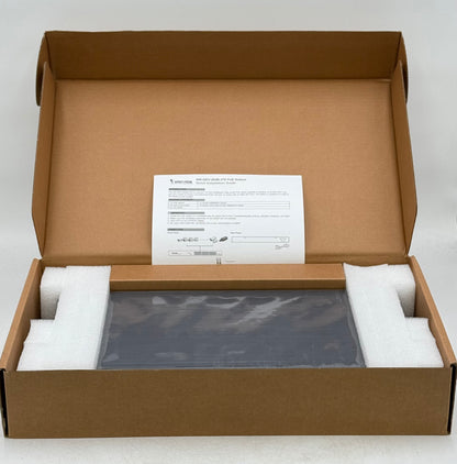 New Vivotek AW-GEV-264B-370 24xGE PoE + 2xGE SFP Web Smart Managed Switch