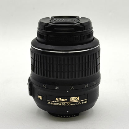 Nikon AF-S DX NIKKOR 18-55mm f/3.5-5.6 DX VR Standard Zoom Lens For F-Mount