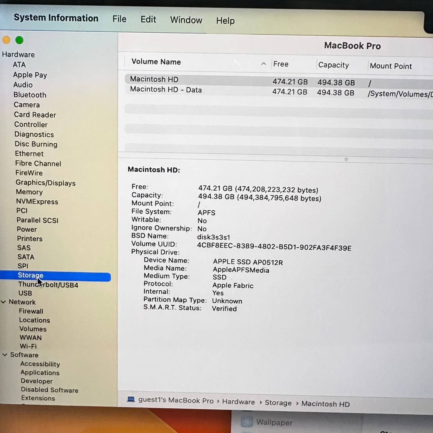 2021 Apple MacBook Pro 14" M1 Pro 14C GPU 3.2GHz 16GB RAM 512GB SSD A2442