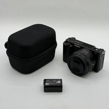 Sony ZV-E10 24.2MP Mirrorless Interchangeable Lens Camera