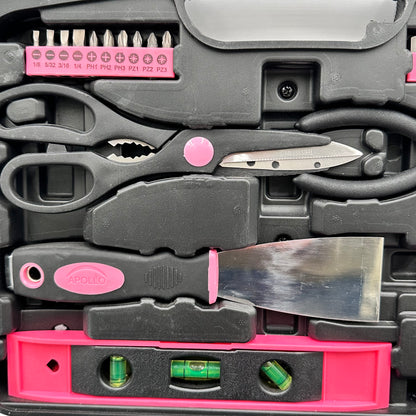 New Apollo 135 Piece Household Tool Kit 3.6V Tool Kit