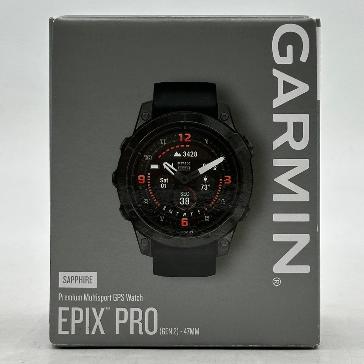 New Garmin Epix Pro Gen 2 47mm Premium Multisport GPS Watch 010-02803-10