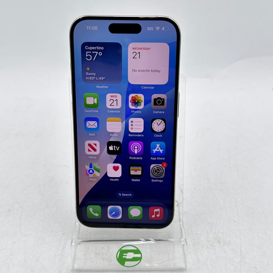 Unlocked Apple iPhone 15 Pro 1TB Natural Titanium MTU53LL/A
