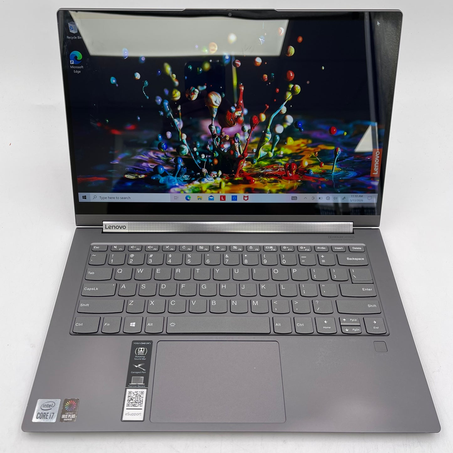 Lenovo Yoga C940 81Q9 14" i7-1065G7 1.3GHz 12GB RAM 512GB SSD