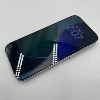 Factory Unlocked Apple iPhone 16 Pro 256GB White Titanium MYMH3LL/A