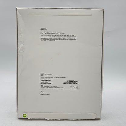 WiFi Only Apple iPad Pro 13" M4 512GB Space Black MVXU3LL/A Read