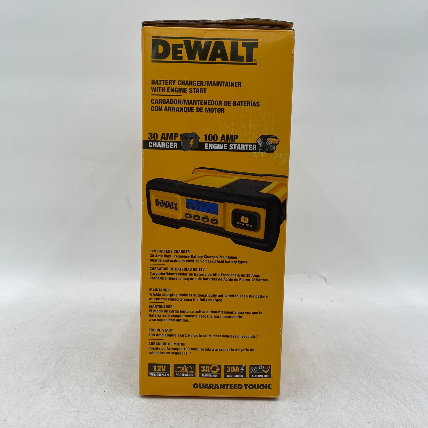 New DeWalt DXAEC100 Battery Charger/Maintainer with Engine Start