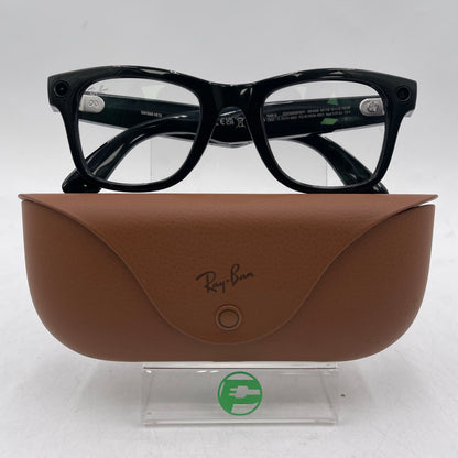 Ray-Ban Meta Wayfarer Gen 1 Shiny Black Standard RW4006 601SB AI Smart Glasses