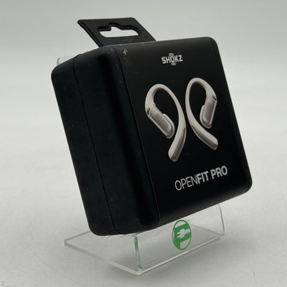 New Shokz OpenFit Pro Open Ear True Wireless Earbuds White T010