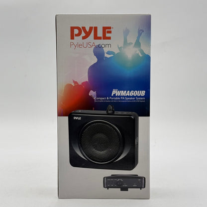 Pyle Compact & Portable PA Speaker System  Bluetooth Karaoke Speaker PWMA60UB
