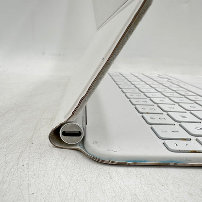 Apple Magic Keyboard for iPad 11" Keyboard Folio Case White A2261 READ