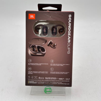 New JBL Soundgear Clips Open Ear True Wireless Earbuds Copper JBLSNDGEARCLCOPAM